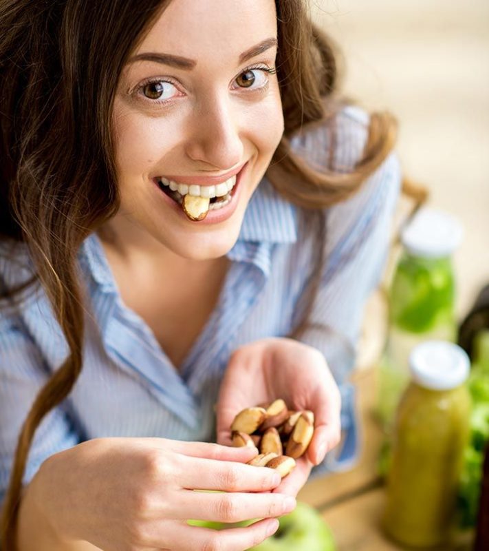 snack heathy tu hat