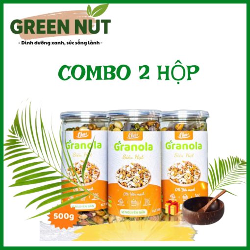 Granola Siêu Hạt Vị Nguyên Bản2