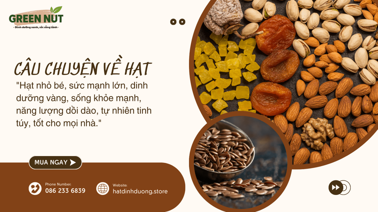 GreenNut hạt dinh dưỡng